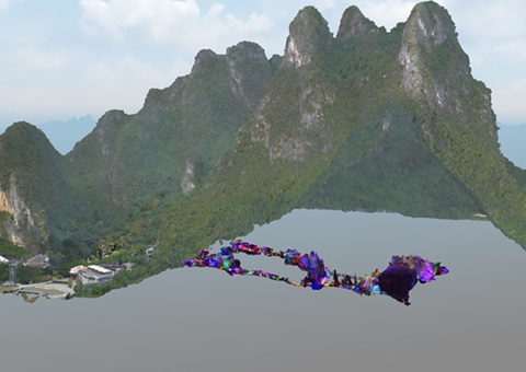 “无接触”考古新突破：：：广西实景三维手艺助力科考效率极大提升