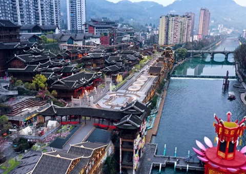 湖北宣恩：：：墨达楼片区将实验“地上抬升+地面交通+地下连通”三级空间复合开发模式