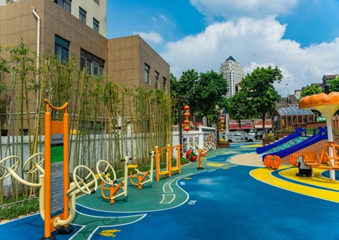 “口袋公园” 装满民生幸福 阻止六月尾，，，重庆“口袋公园”今年开工八十八个、、建成六十四个